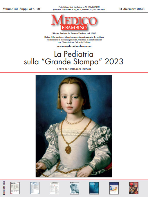 La Pediatria sulla Grande Stampa 2023