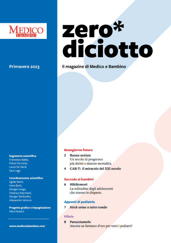 ZeroDiciotto Il magazine di Medico e Bambino
