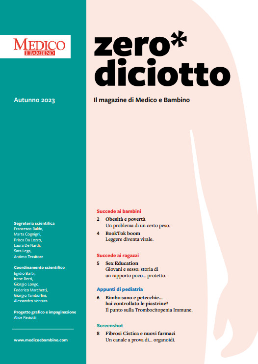 ZeroDiciotto Il magazine di Medico e Bambino