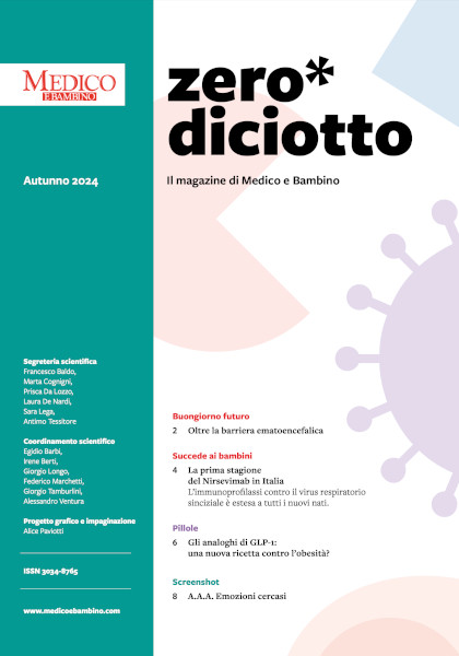 ZeroDiciotto Il magazine di Medico e Bambino