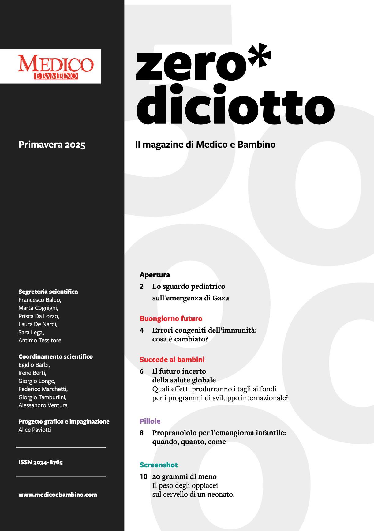 ZeroDiciotto Il magazine di Medico e Bambino